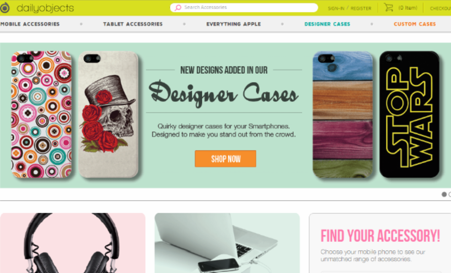 DailyObjects: One Stop Destination For All Mobile Related Accessories