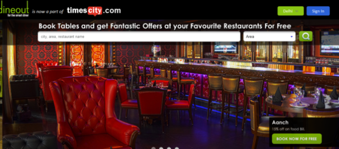 Dineout Blends With TimesCity In A Deal Valued Between Rs 60-70 Cr
