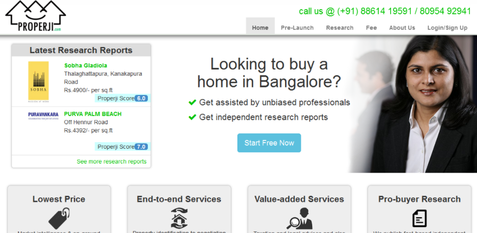 Properji: An Online Portal For Home Buyers With Fraud Protection and Buy-Back Guarantee