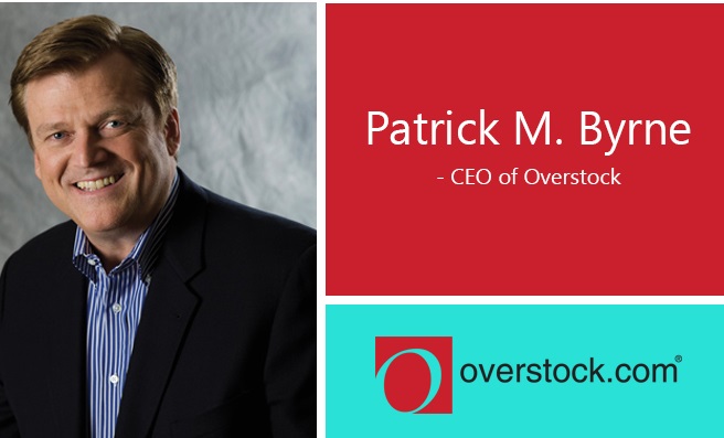 Patrick M. Byrne CEO of overstock.com