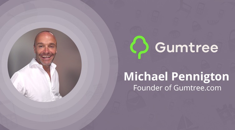 Michael Pennington Founder of Gumtree.com