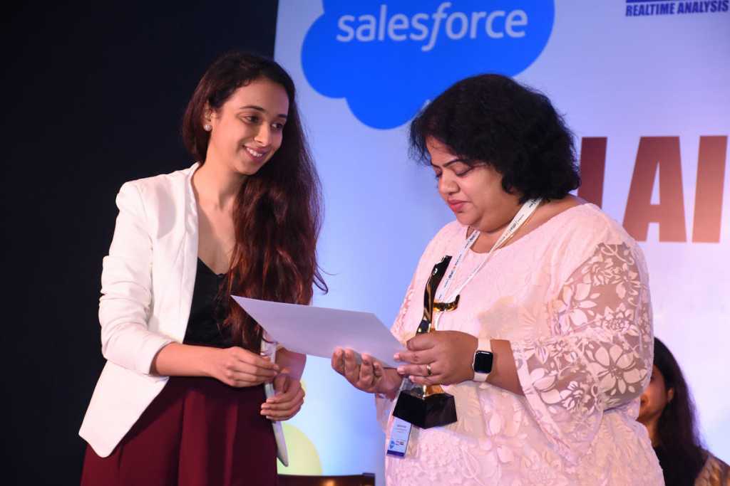 Gowri Mukherjee-Wins Fintech Entrepreneur of the year Award