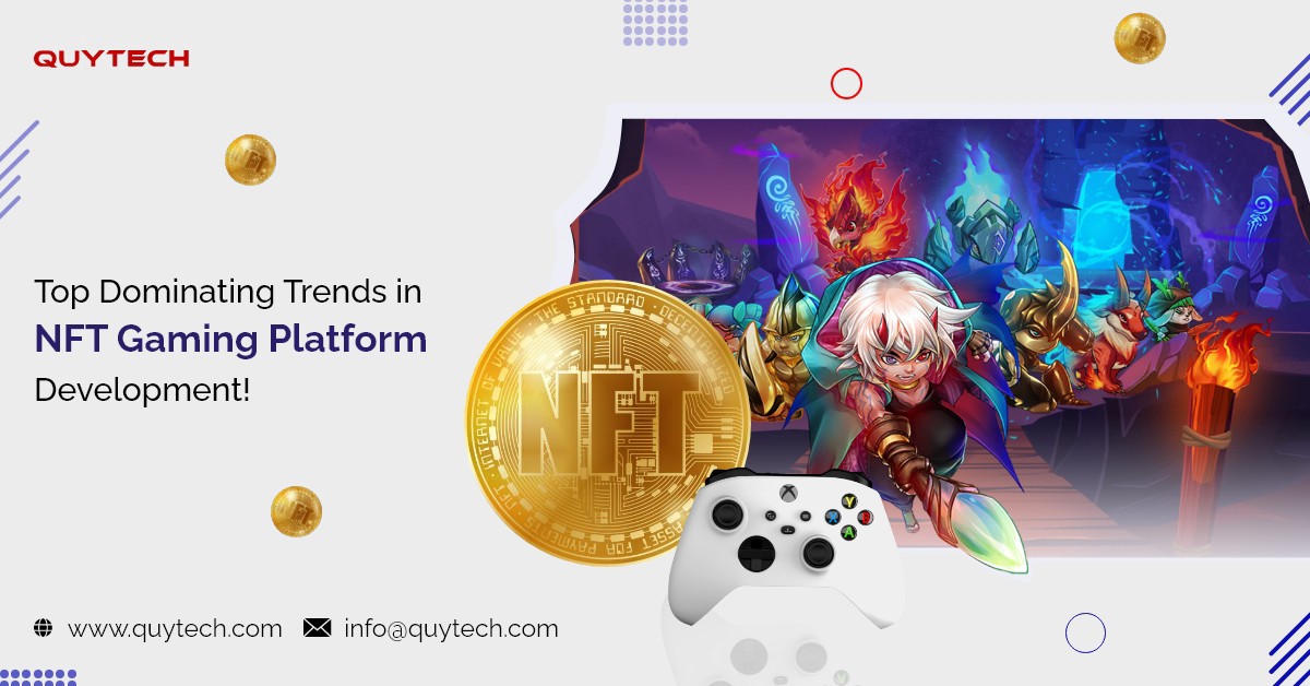 Top Dominating Trends in NFT Gaming Platform Development!