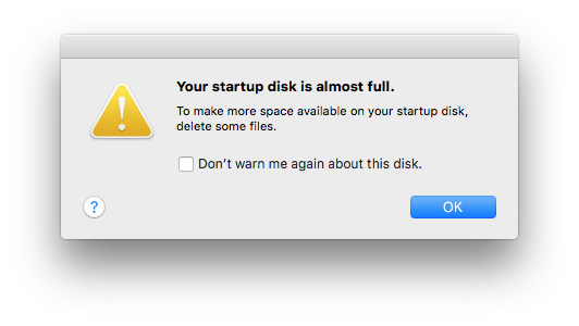 How to Fix Startup Disk is Full Error on Your Mac