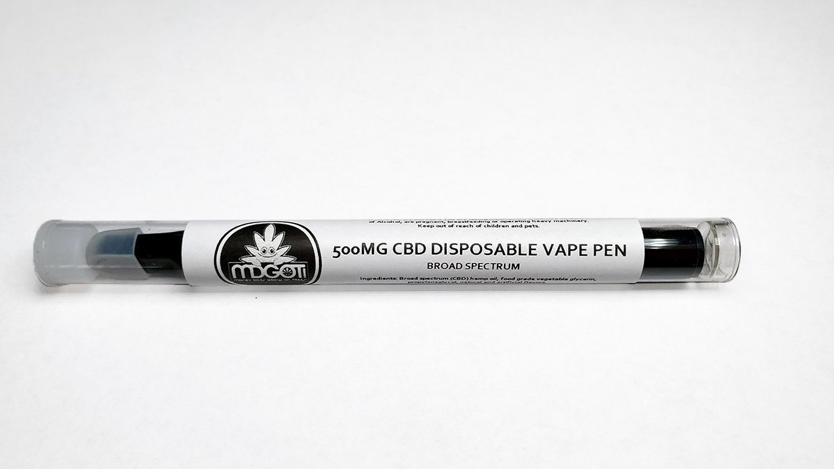 CBD vape pen zero THC