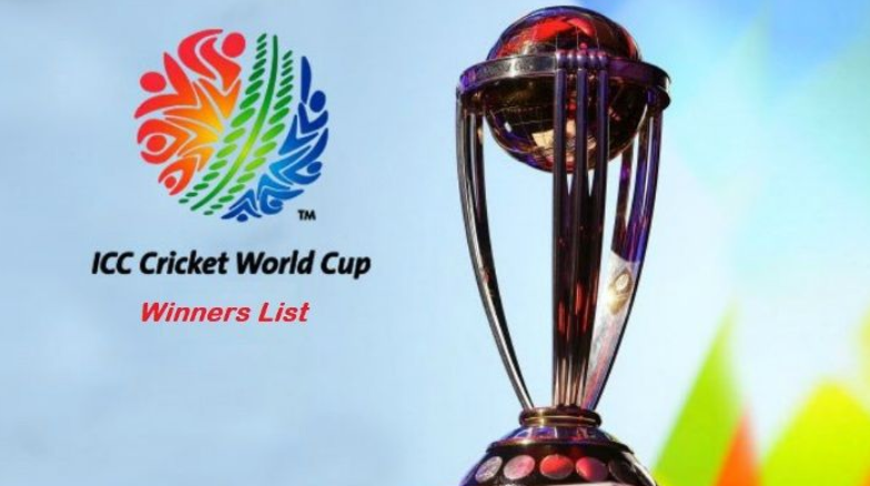ICC Cricket World Cup Winners List From 1975 to 2023