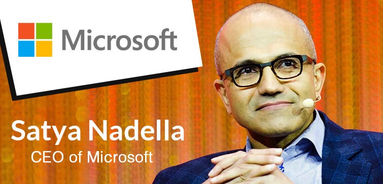 Satya Nadella The new CEO of Microsoft!