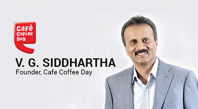 V. G. Siddhartha The proud Founder & Owner of Cafe Coffee Day