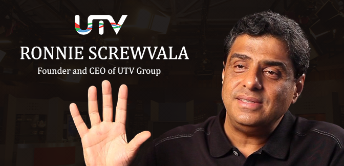 Ronnie Screwvala Founder and CEO of highly acclaimed UTV Group