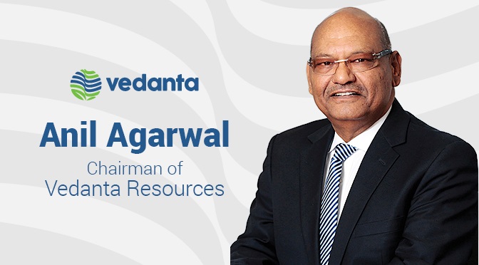 Anil Agarwal Founder and Chairman of Vedanta Resources