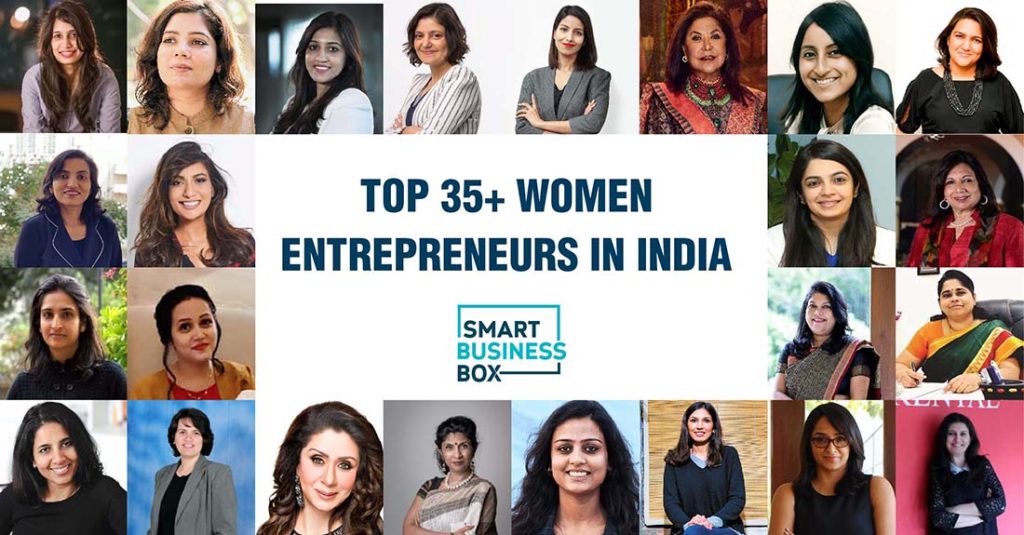 Top 35+ Most successful Women Entrepreneurs in India (2020)