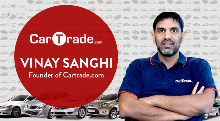 Vinay Sanghi Founder of CarTrade.com!